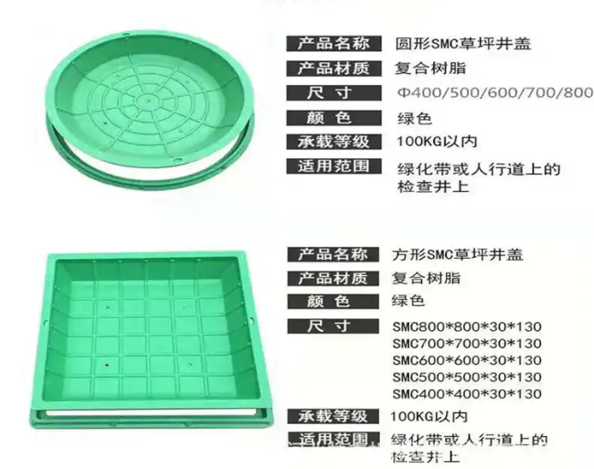 神湾镇树脂复合种植井盖展示